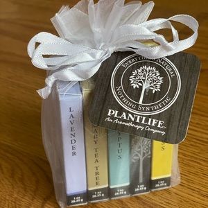 Plantlife 5 Natural Aromatherapy Herbal Soaps